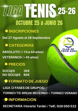 Cartel del torneo